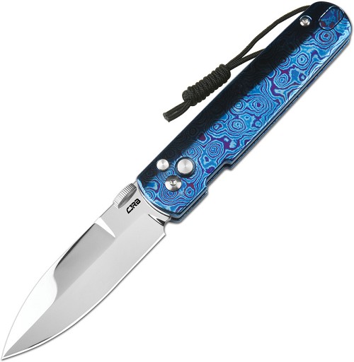 CJRB Perfect Locust Button Lock Pocket Knife - J1951GTDB1 