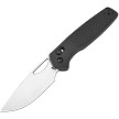 CJRB Acacia Crossbar Lock Pocket Knife Black - J1952BK 