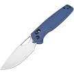 CJRB Acacia Crossbar Lock Pocket Knife Blue - J1952BU 