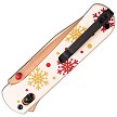 CJRB Bolt Recoil Lock Pocket Knife Snowflake - J1960MWH 
