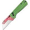 CJRB Boxer Button Lock Pocket Knife Melon G10 - J1967WM 