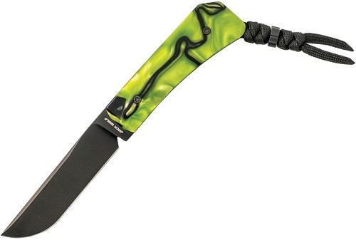 Jack Wolf Pioneer FIXedc Knife Kirinite Toxic - JW54366 