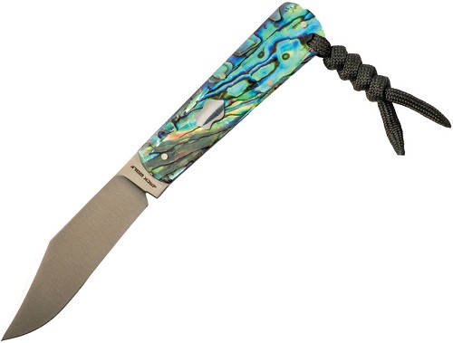 Jack Wolf Gateway Fixed Blade Knife Abalone - JW54389 
