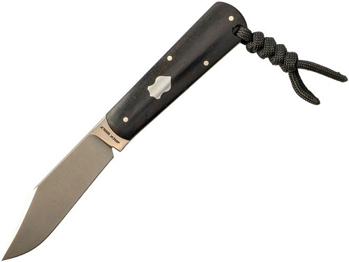 Jack Wolf Gateway Fixed Blade Knife Ebony - JW54391 