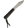 Jack Wolf Gateway Fixed Blade Knife Ebony - JW54391 