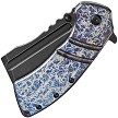 K1030A11 Kansept XL Korvid Linerlock Pocket Knife Titanium 