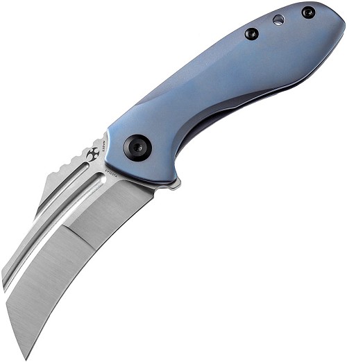 Kansept KTC3 Linerlock Pocket Knife Blue Titanium - K1031A3 