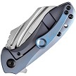 K1031A3 Kansept KTC3 Linerlock Pocket Knife Blue Titanium 