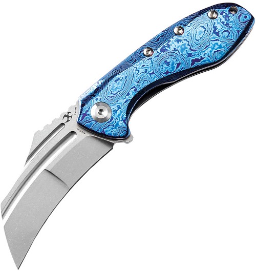 Kansept KTC3 Linerlock Pocket Knife Timascus - K1031M1 