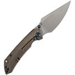 Kansept Fenrir Framelock Pocket Knife Bronze Titanium - K1034C2 