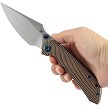 Kansept Fenrir Framelock Pocket Knife Bronze Titanium - K1034C2 