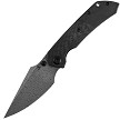 Kansept Fenrir Crossbar Lock Pocket Knife Twill Carbon Fiber - K1034D1 