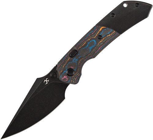 Kansept Fenrir Top Linerlock Pocket Knife 80s Camo - K1034H1 