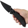 Kansept Fenrir Crossbar Lock Pocket Knife Twill Carbon Fiber - K1034V5 