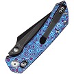 Kansept Fenrir Crossbar Lock Pocket Knife Timascus - K1034V6 