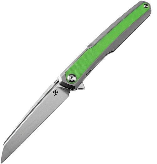 Kansept Arcus Framelock Pocket Knife Green - K1046A2 