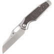 Kansept Knives Tuckamore Framelock Pocket Knife Copper Carbon Fiber - K1052A2 