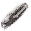 K1052A2 Kansept Knives Tuckamore Framelock Pocket Knife Copper Carbon Fiber 