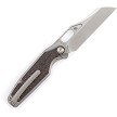 K1052A2 Kansept Knives Tuckamore Framelock Pocket Knife Copper Carbon Fiber 