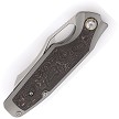 K1052A2 Kansept Knives Tuckamore Framelock Pocket Knife Copper Carbon Fiber 