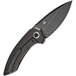 K1077A1 Kansept ODD 21 Framelock Pocket Knife Black SW 