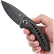 K1077A1 Kansept ODD 21 Framelock Pocket Knife Black SW 