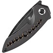 K1077A1 Kansept ODD 21 Framelock Pocket Knife Black SW 