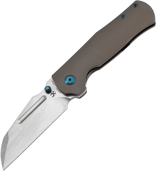 Kansept Dreadnaught Framelock Pocket Knife Bronze - K1082A3 