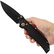 Kansept Eaglestrike Crossbar Lock Pocket Knife Black - K1095V6 