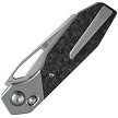 Kansept QTRO Crossbar Lock Pocket Knife Shredded Carbon Fiber - K1118VA3 