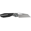 Kansept QTRO Crossbar Lock Pocket Knife Shredded Carbon Fiber - K1118VA3 