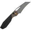 Kansept QTRO Crossbar Lock Pocket Knife Twill Carbon Fiber - K1118VH2 
