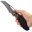 Kansept QTRO Crossbar Lock Pocket Knife Twill Carbon Fiber - K1118VH2 