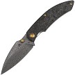 Kansept Falk Linerlock Pocket Knife Shred Carbon Fiber - K1142A1 