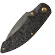 Kansept Falk Linerlock Pocket Knife Shred Carbon Fiber - K1142A1 