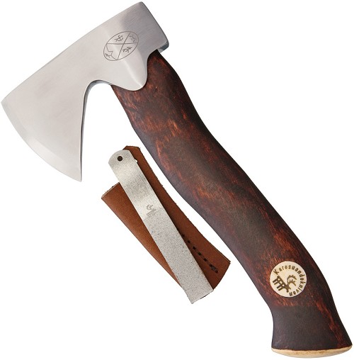 Karesuando Kniven Unna Áksu Hunters Axe Brown - KAR3639 