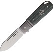KARBON Ahoy Framelock Pocket Knife Denim Micarta - KARB103 