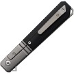 KARB112 KARBON Flatline Framelock Pocket Knife Black G10 154CM 