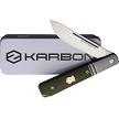 KARB114 KARBON Flatline Framelock Pocket Knife OD Green G10 154CM 