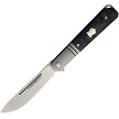 KARBON Flatline Framelock Pocket Knife Blue/Black Carbon Fiber - KARB116 