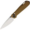 KARBON Terminal Pocket Knife Brown G10 14C28N - KARB124 