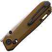 KARBON Terminal Pocket Knife Brown G10 14C28N - KARB124 