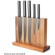 KitchenDAO Magnetic Knife Block Wood - KD0388 