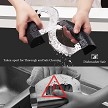 KD0433 KitchenDAO Dual Blade Mezzaluna Chopper 