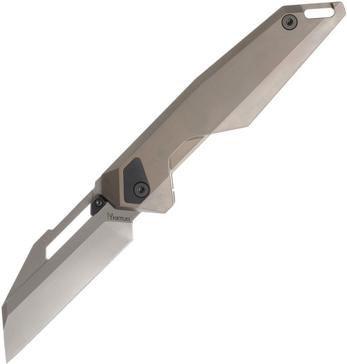 Ketuo Akimbo Framelock Pocket Knife Bronze - KETM0120 