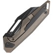 Ketuo Akimbo Framelock Pocket Knife Bronze Stonewash - KETM0121 