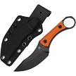 Kansept Niko Fixed Blade Knife Orange G10 - KG004A10 