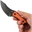 Kansept Niko Fixed Blade Knife Orange G10 - KG004A10 