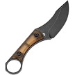 Kansept Niko Fixed Blade Knife Amber PEI - KG004A11 
