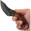 Kansept Niko Fixed Blade Knife Amber PEI - KG004A11 